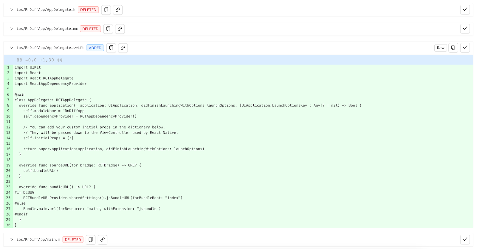 Asistente de actualización a Swift