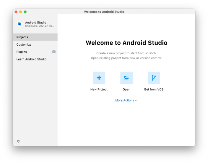 Bienvenida a Android Studio