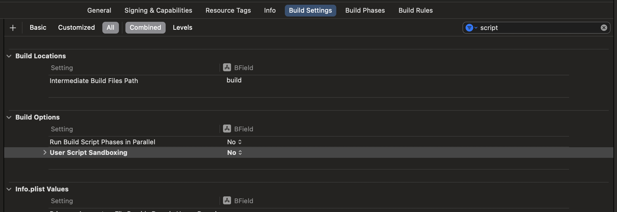 Wyłącz piaskownicę