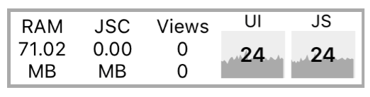 性能监视器截图
